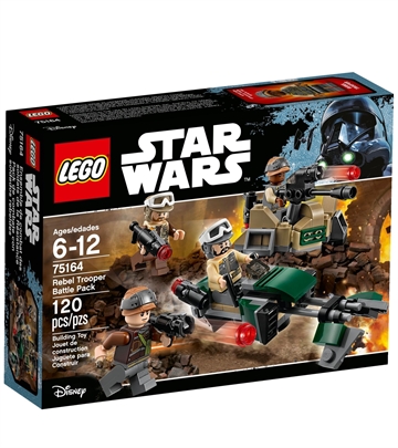 LEGO STARWARS Rebel Trooper Battle Pack 75164